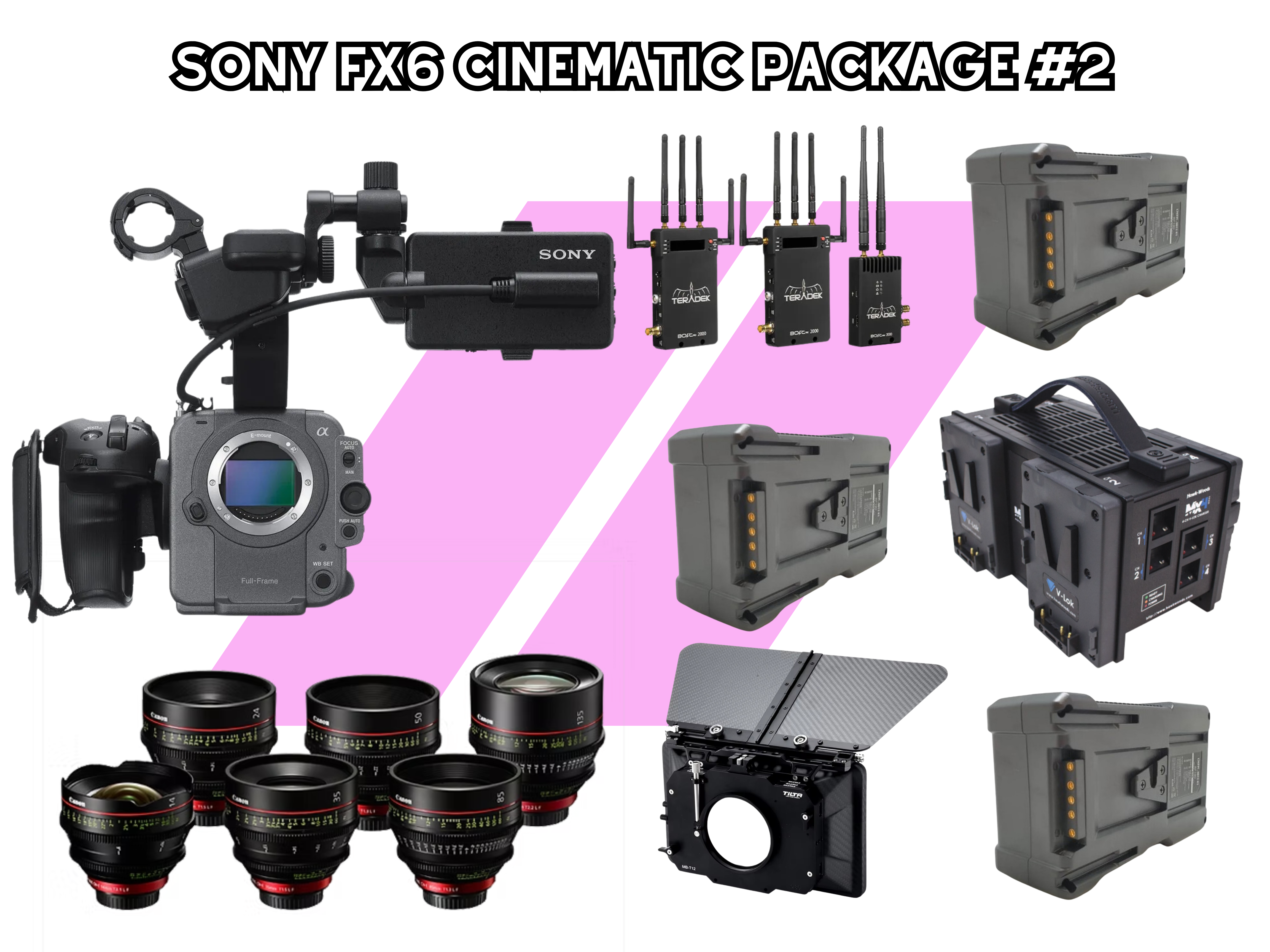  sony fx6 cinematic package #2