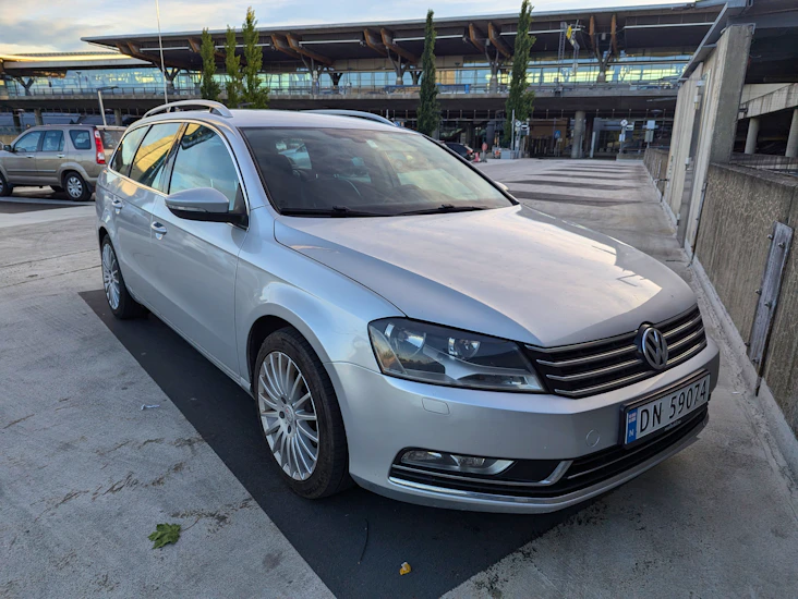 Vw passat 2011 model, med manual girkasse langtidleie
