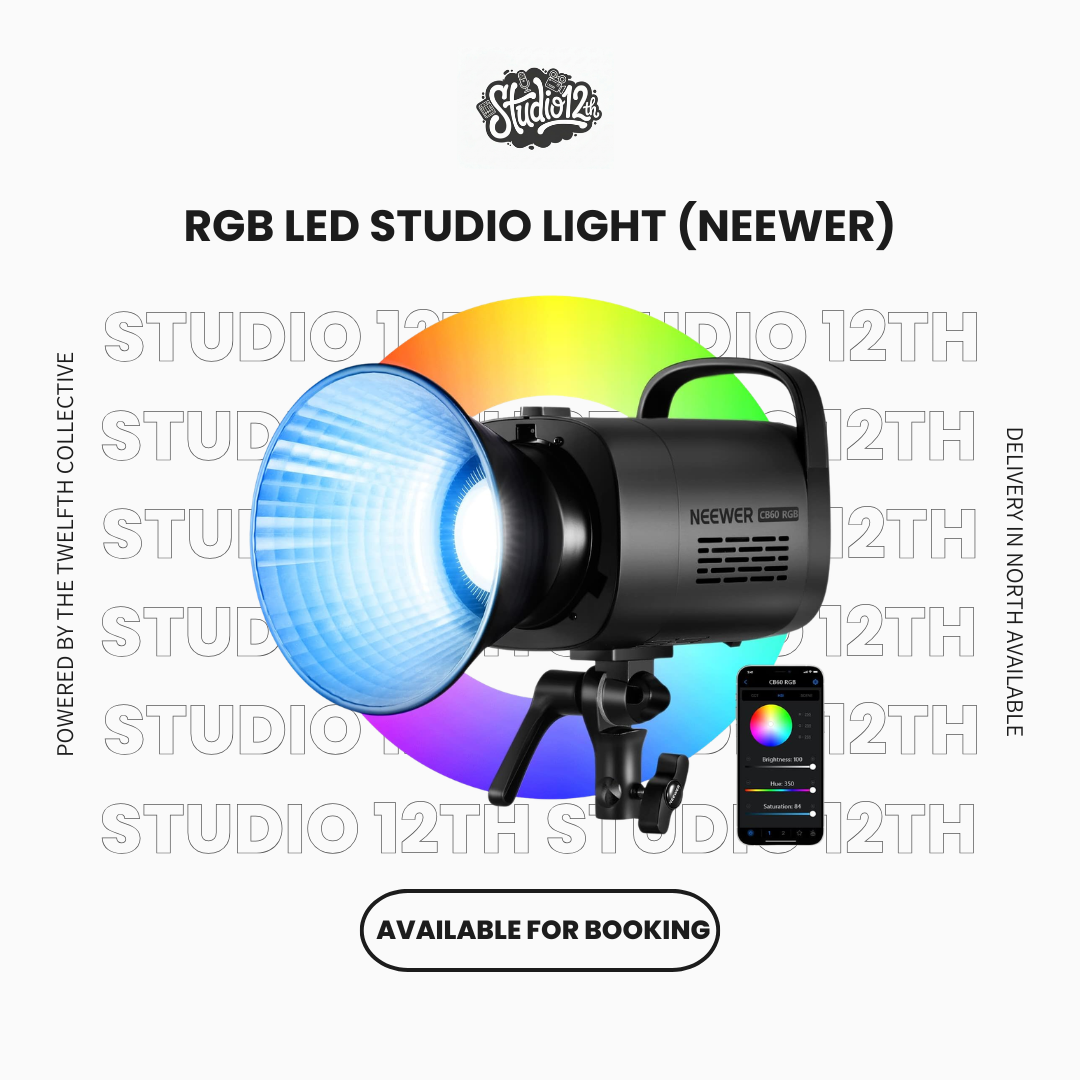 Rgb led studio light (neewer)