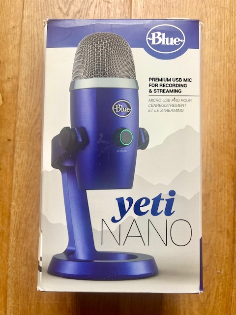 Blue yeti usb microphone