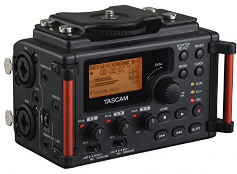 Tascam vr60 mkii external audio recorder