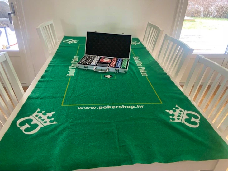 Pokerduk inkl markerset