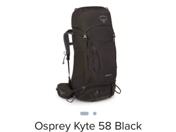 Osprey kyte w's 58