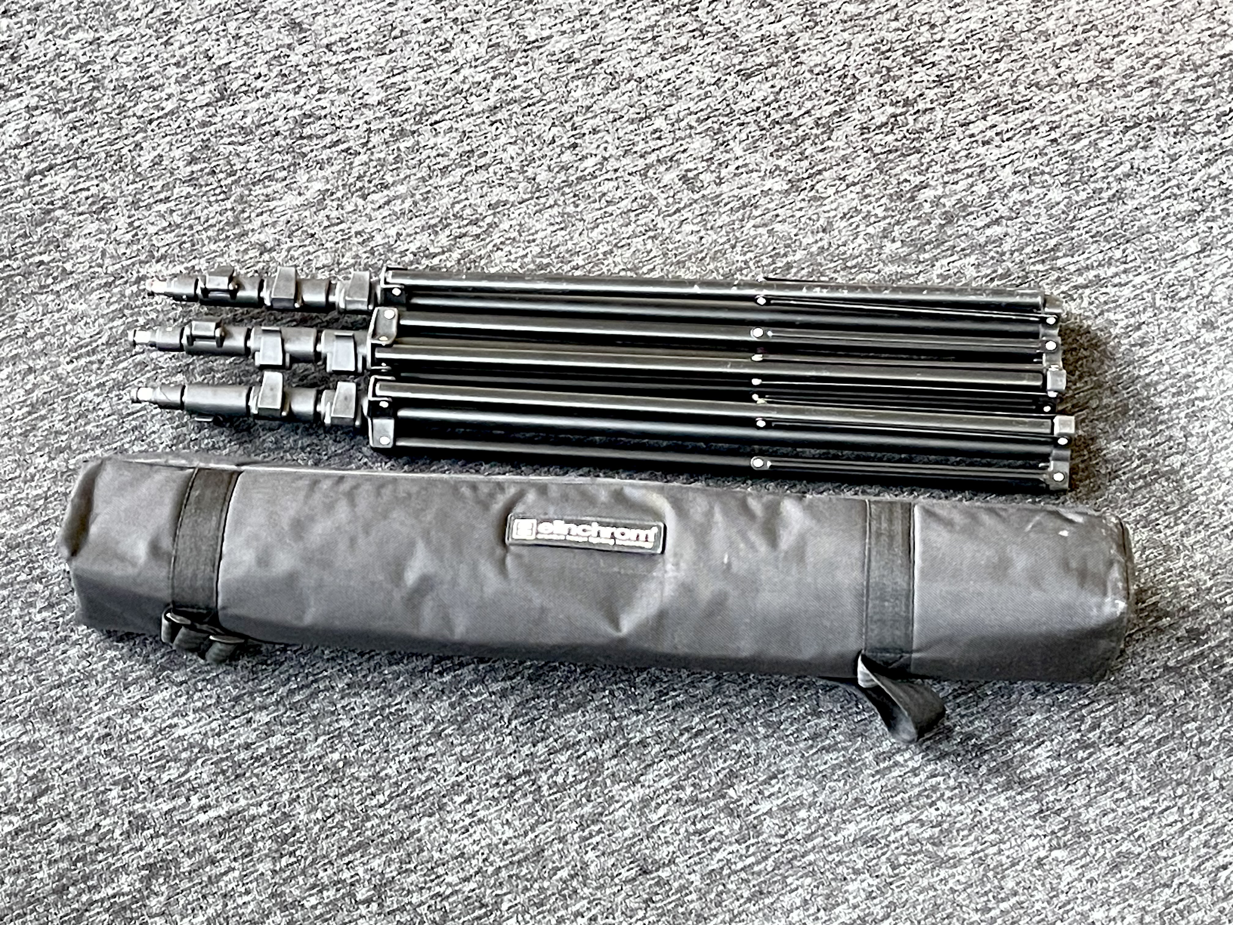 Elinchrom 3 jalustan setti