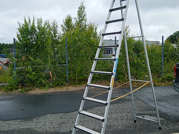 Gardintrapp/stige 12 trinn