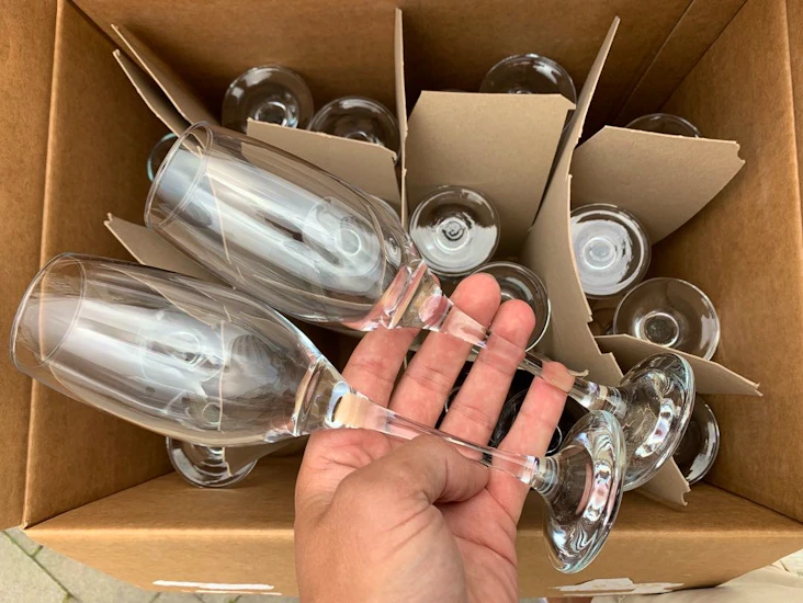 Champagneglas, 18 st