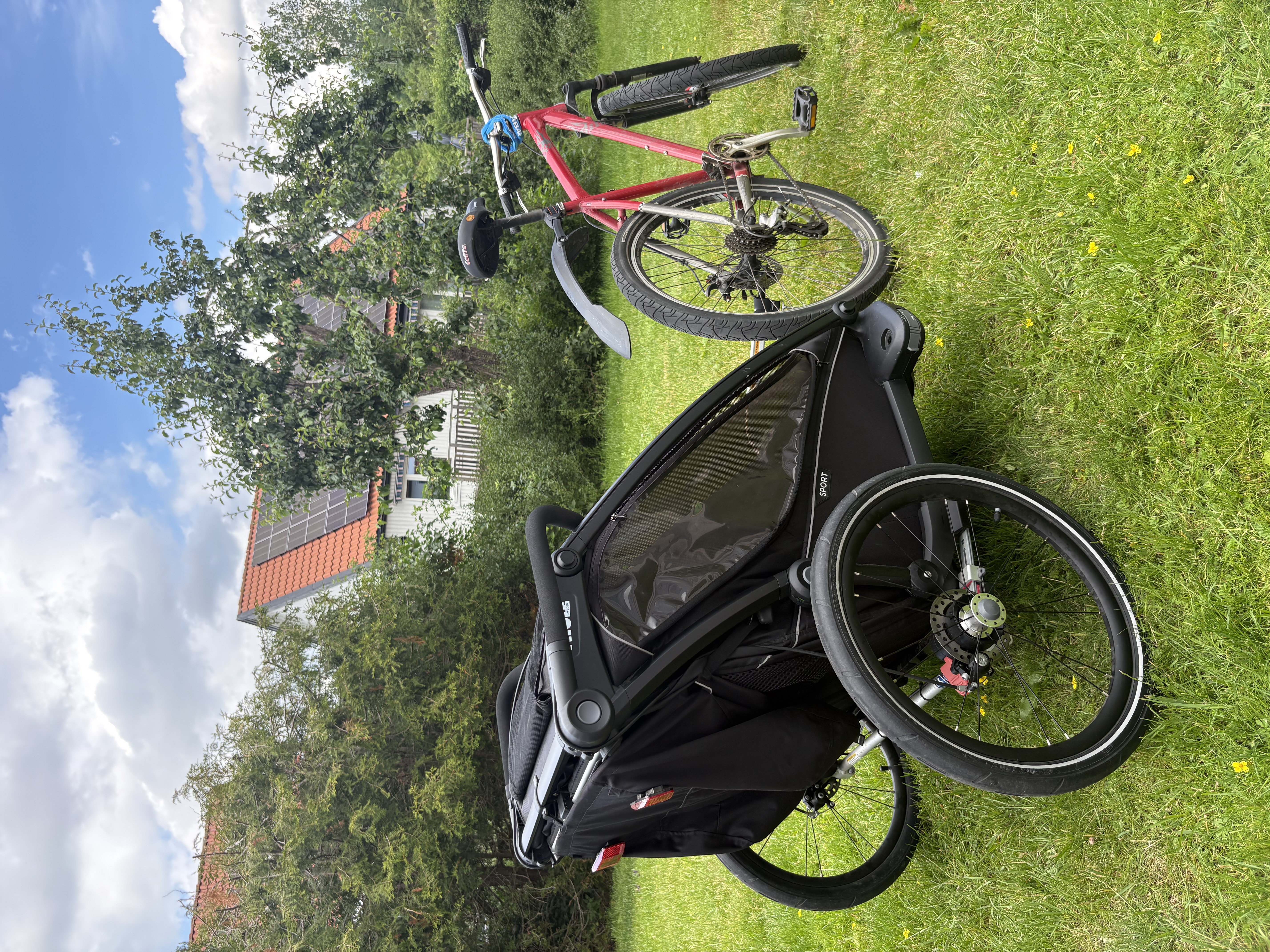 Thule chariot sport 2, dubbel