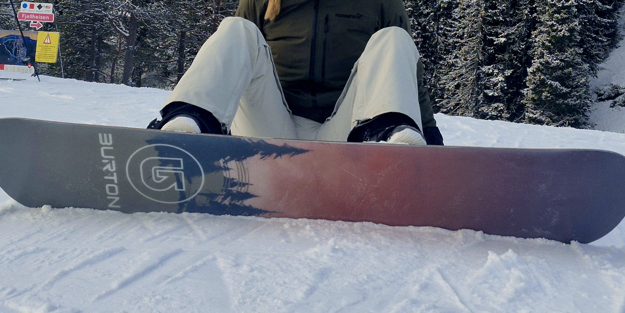 Burton snowboard 159 + skoene str 41