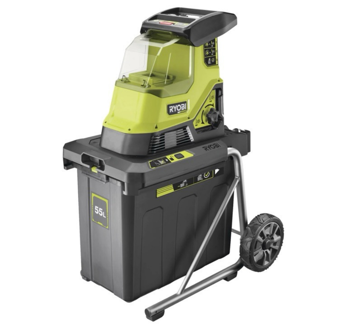 Ryobi batteridrevet kompostkvern