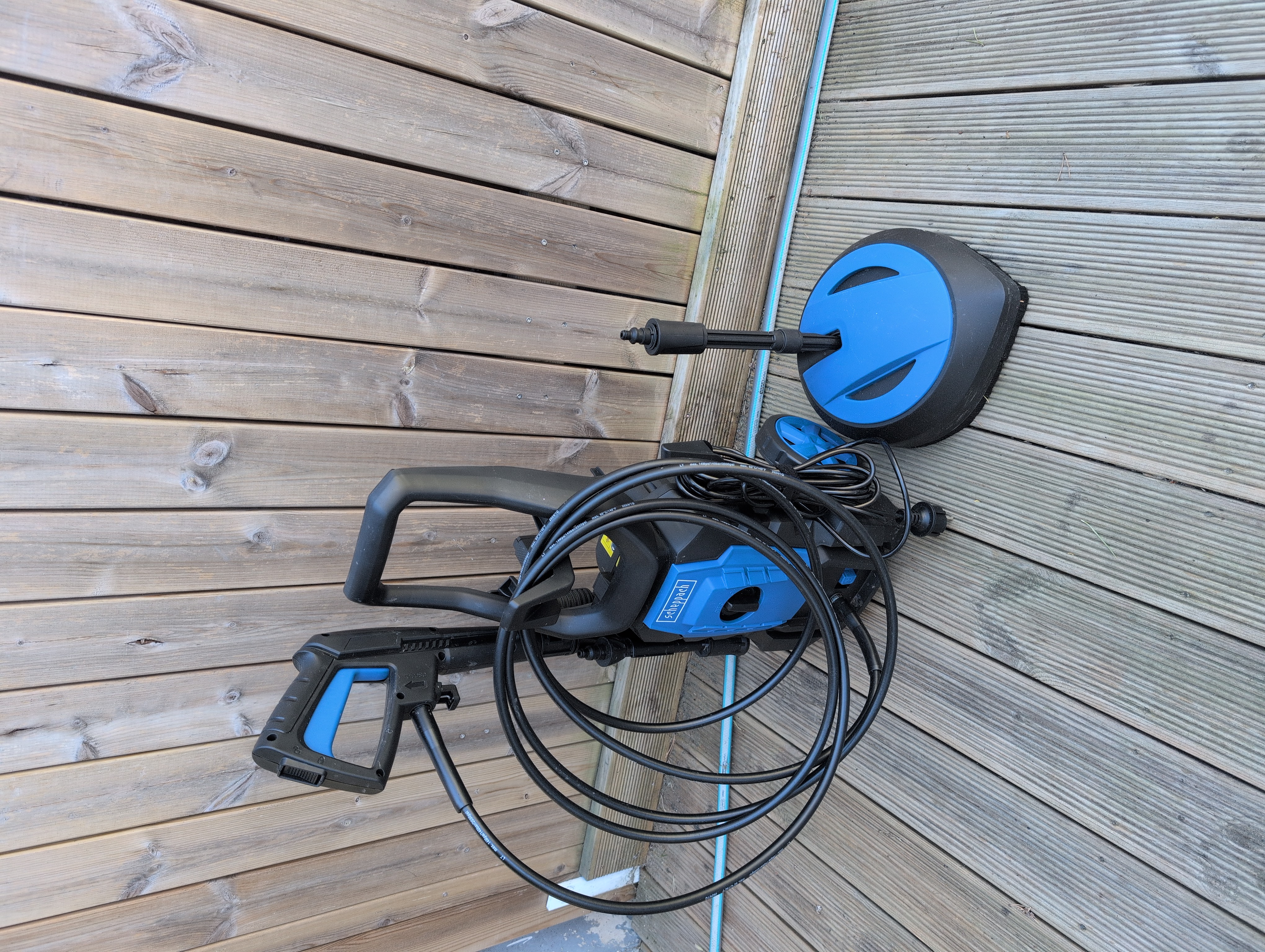 Högtryckstvätt scheppach 1600w
