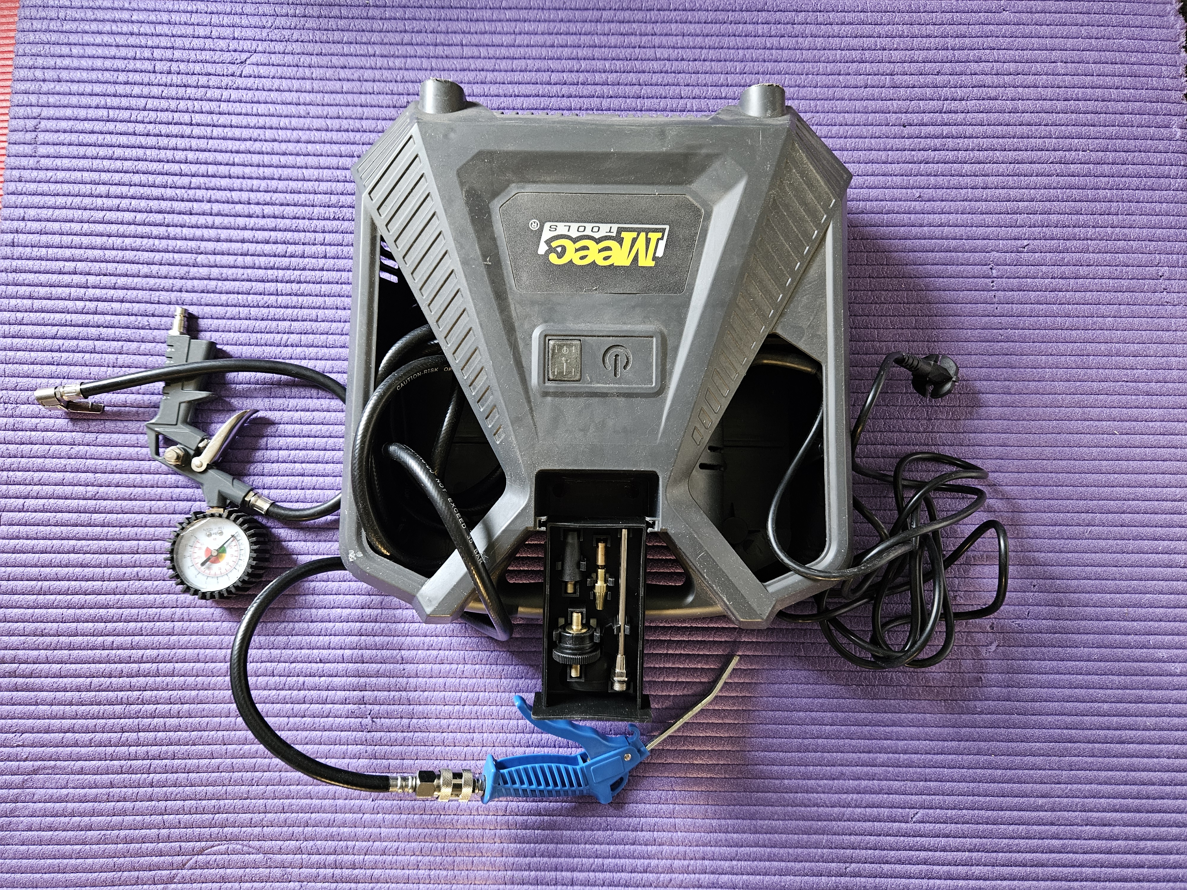 Bärbar elektrisk kompressor 8bar