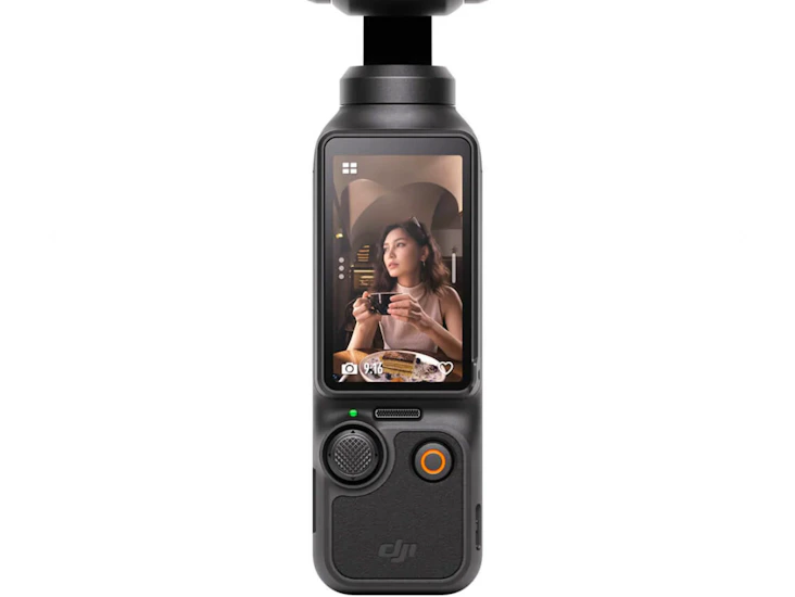 Dji osmo pocket 3, vlogging camera with 1'' cmos & 4k/120fps video, 3-axis stabilization, fast focusing, face/object tracking, 2" rotatable touchscreen, small video camera for photography, youtube