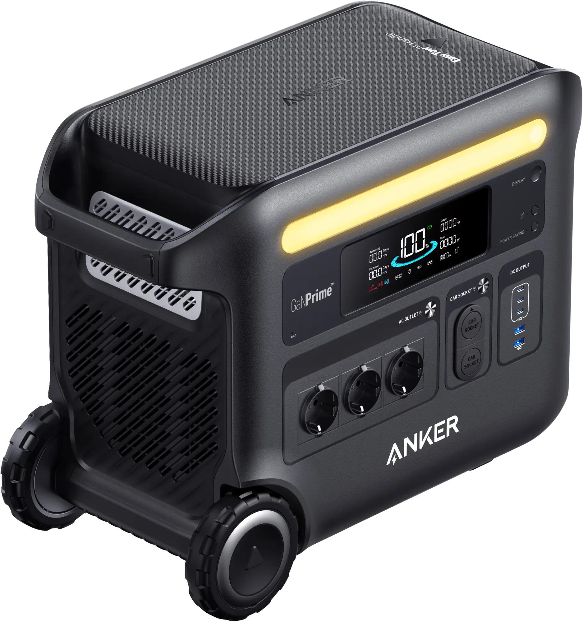 Anker solix f2600 bærbart kraftstasjon powerbank