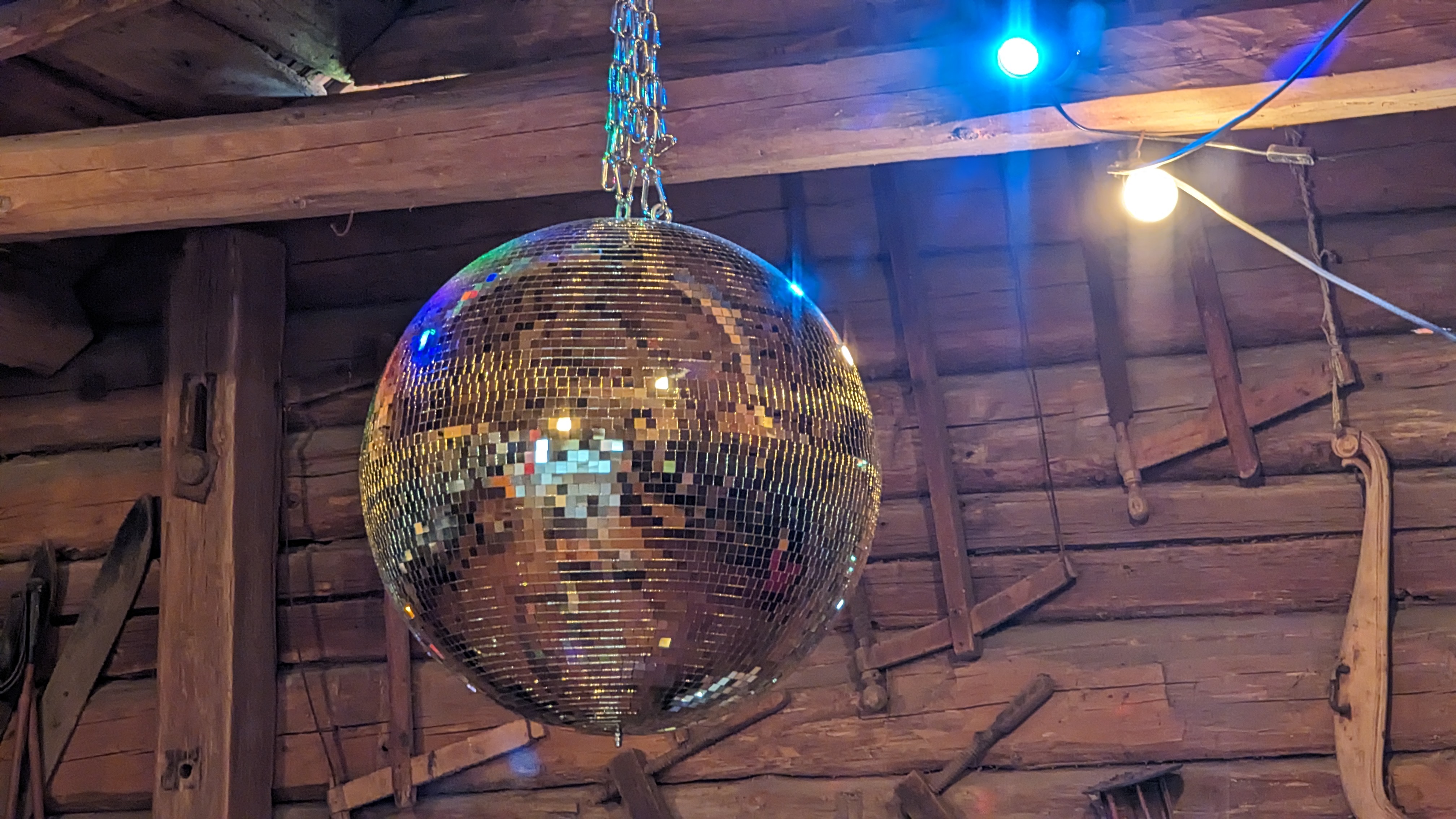 Discokula eurolite 50cm guld