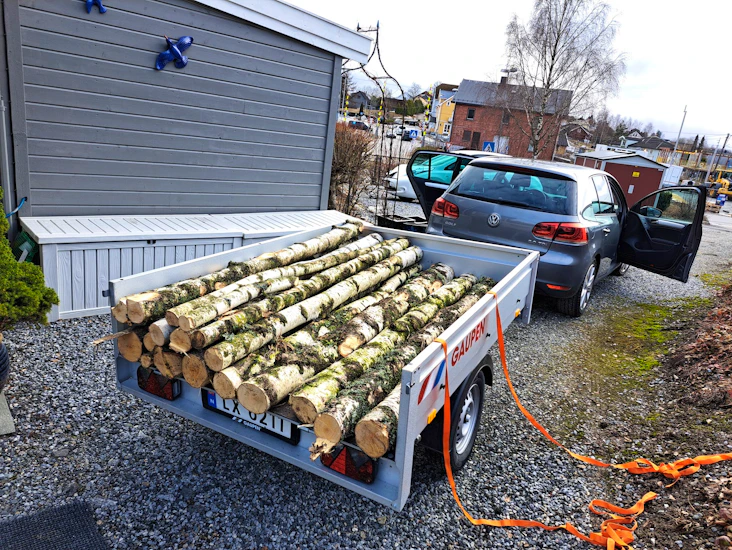 Gaupen b0720 tilhenger med brems