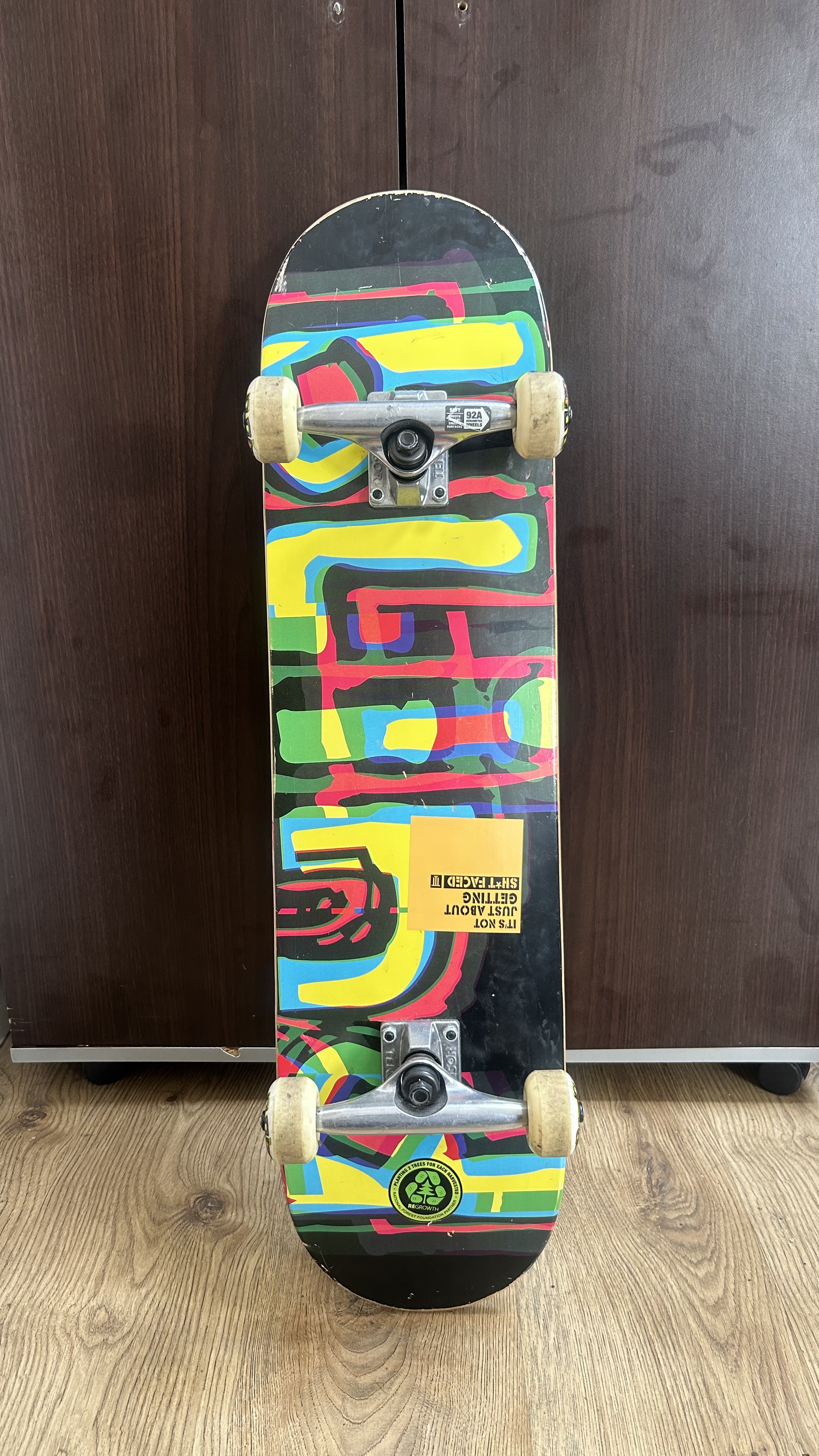 Blind black skateboard
