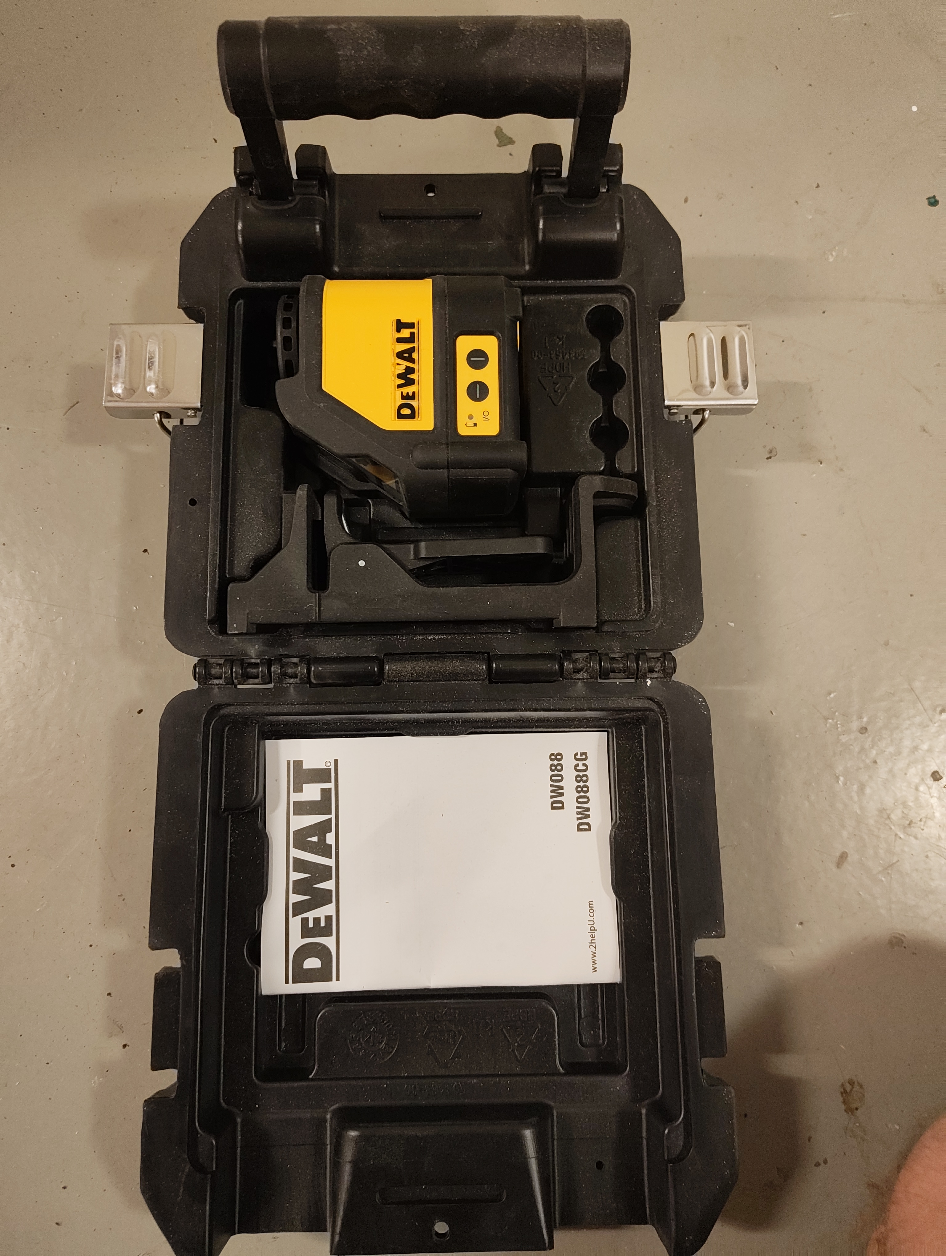 Dewalt linjelaser för hemmabruk