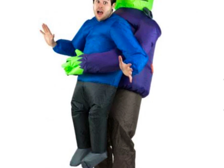 Uppblåsbar frankenstein dräkt