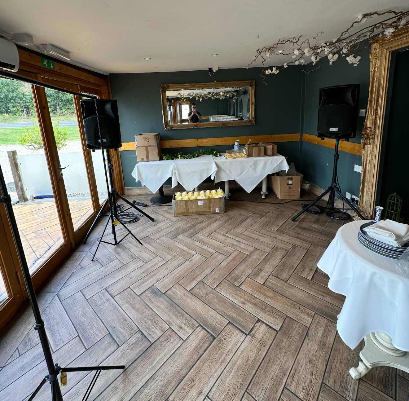 2 speaker pa system - delivered/collected to your venue