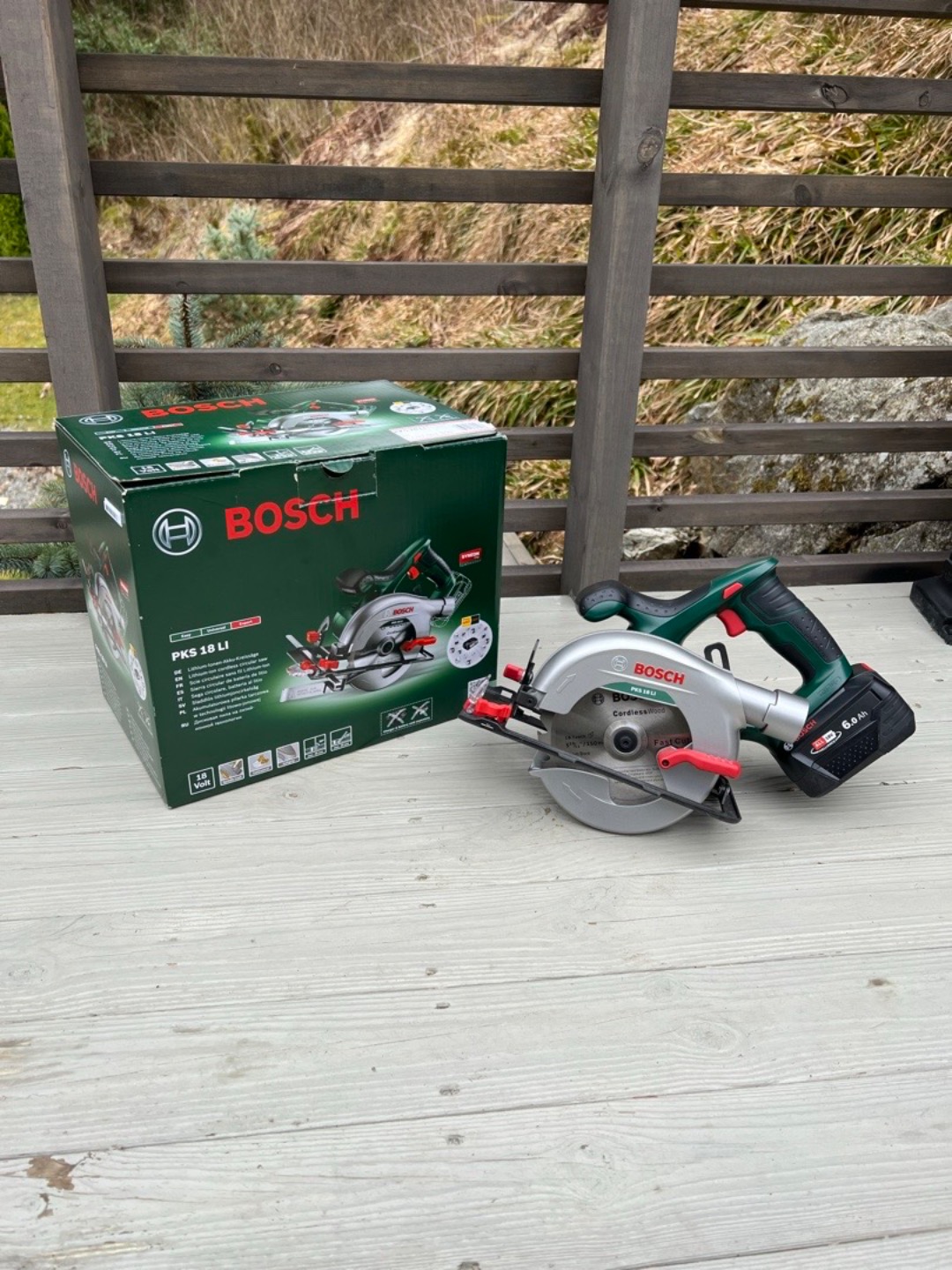 Batteridrevet sirkelsag