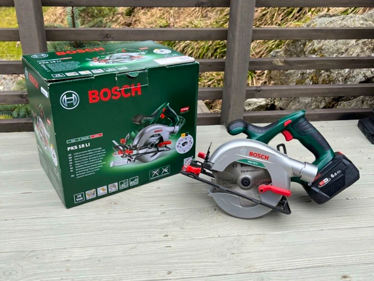 Batteridrevet sirkelsag