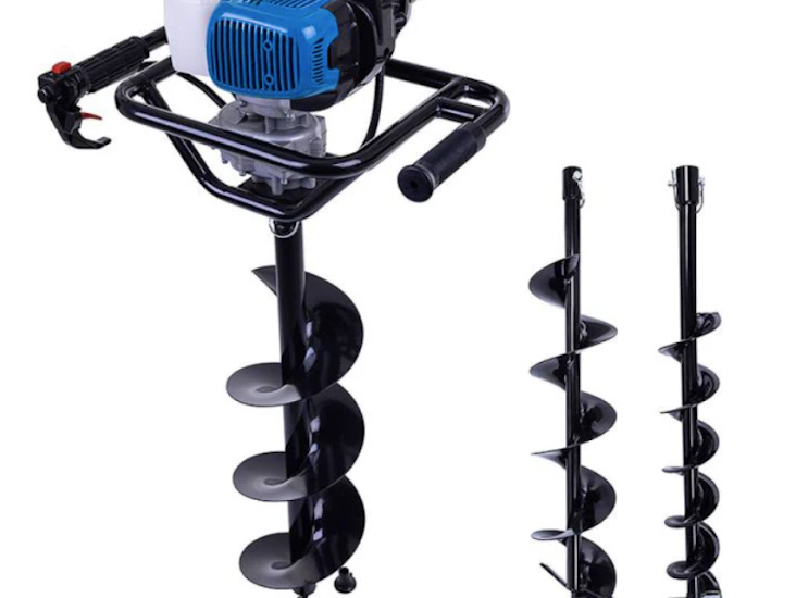 Bensindriven jordborr/plintborr