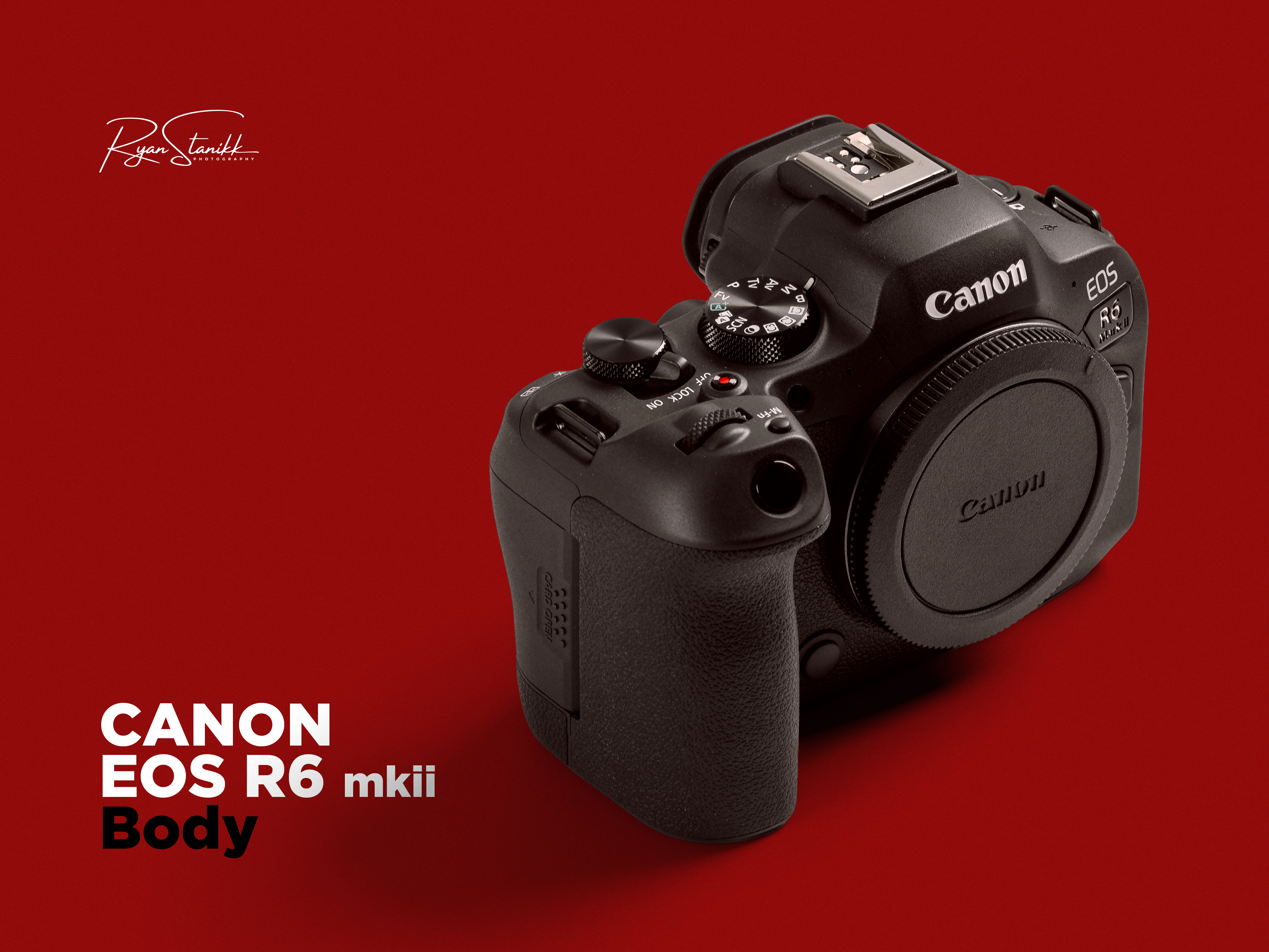 Canon eos r6 mark ii camera (with batteries and ef adaptor)