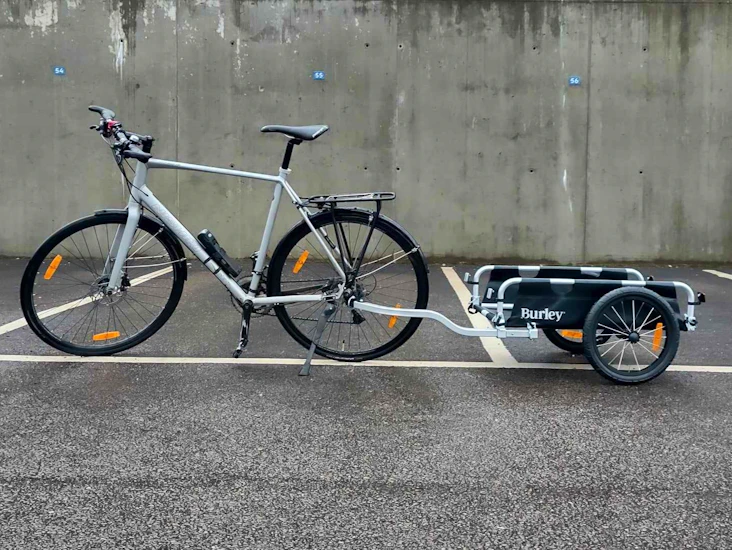 Cykelsläp - burley flatbed