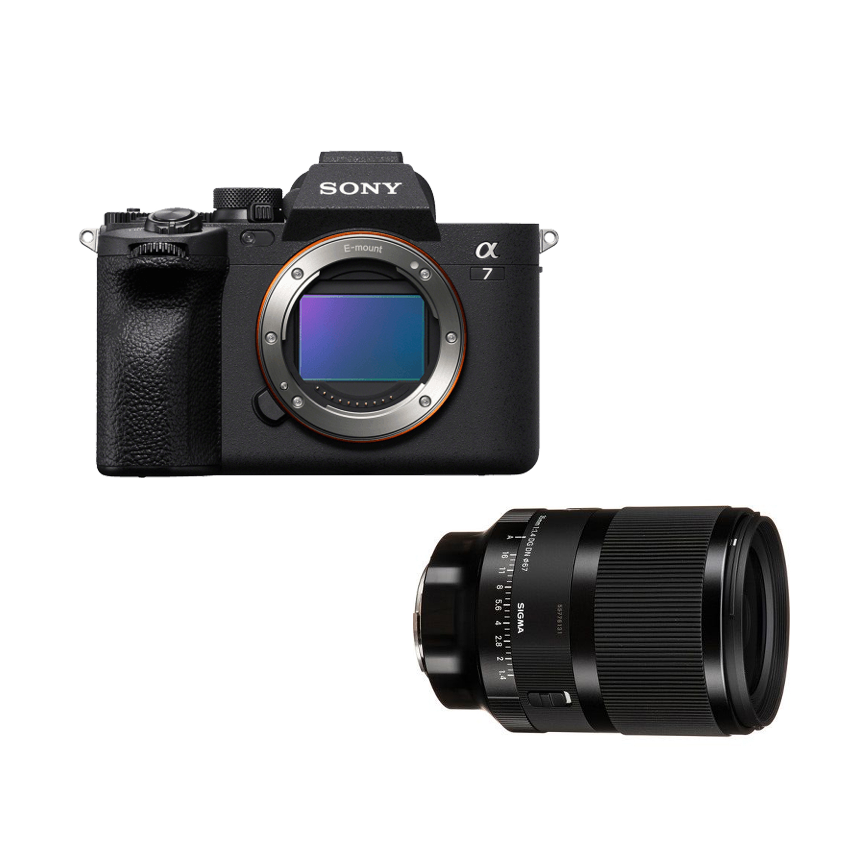 Sony alpha a7iv + sigma 35mm f/1.4 dg dn art lens 