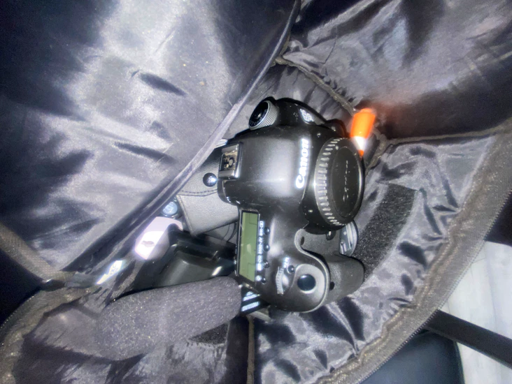 Canon eos 5d mark iii with multifunction stabiliser rig