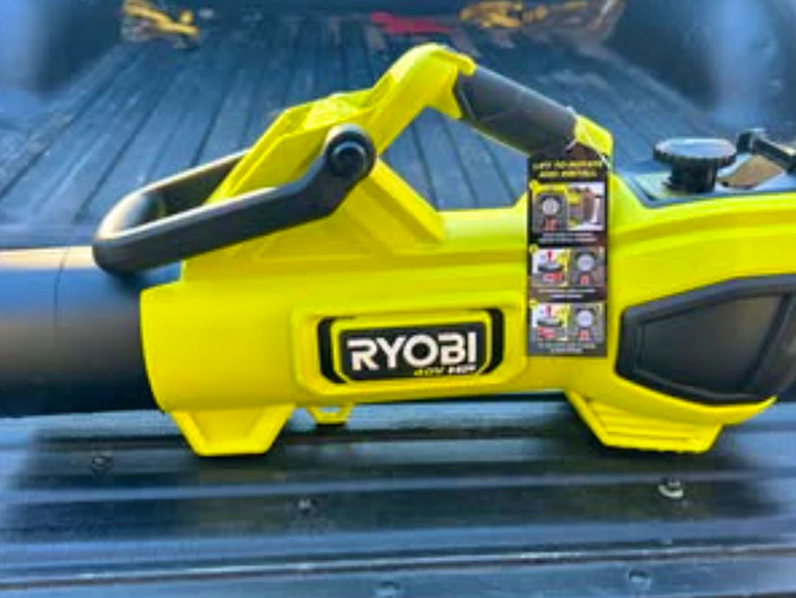 Ryobi 40v hp brushless 100 mph 600 cfm cordless leaf blower/mulcher/vacuum