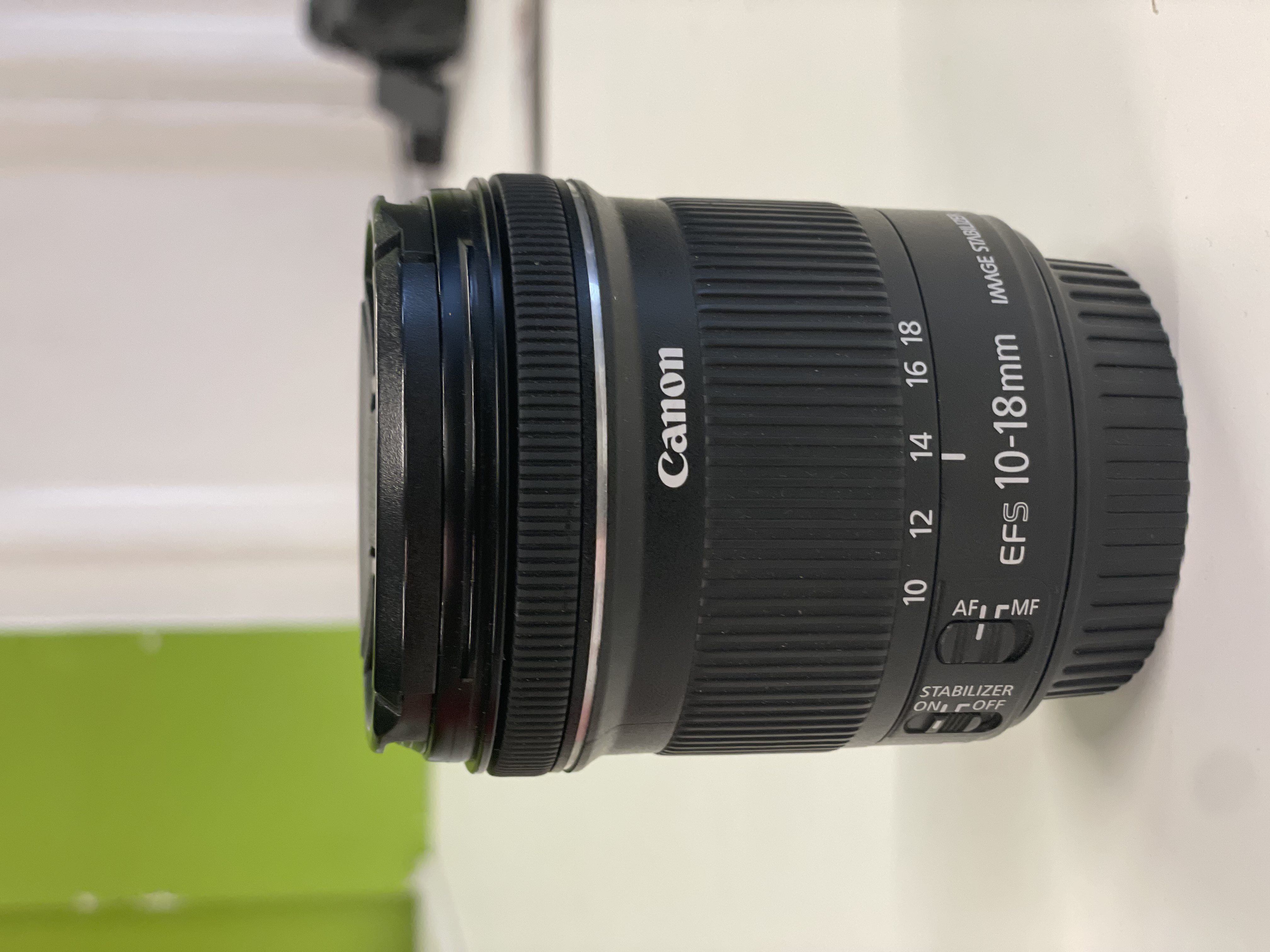Canon ef-s 10-18mm f 4.5 stm