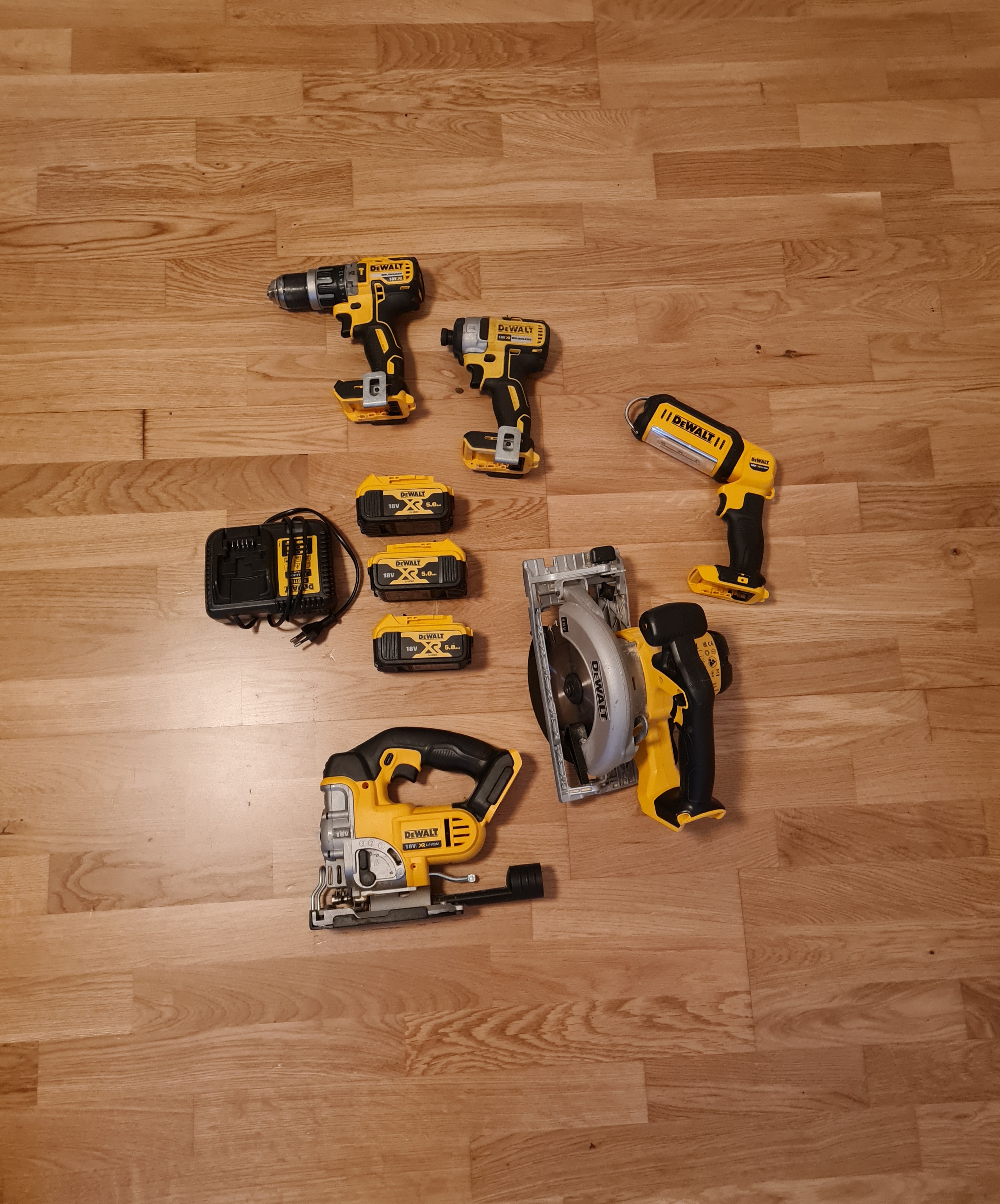 Dewalt elverktygspaket