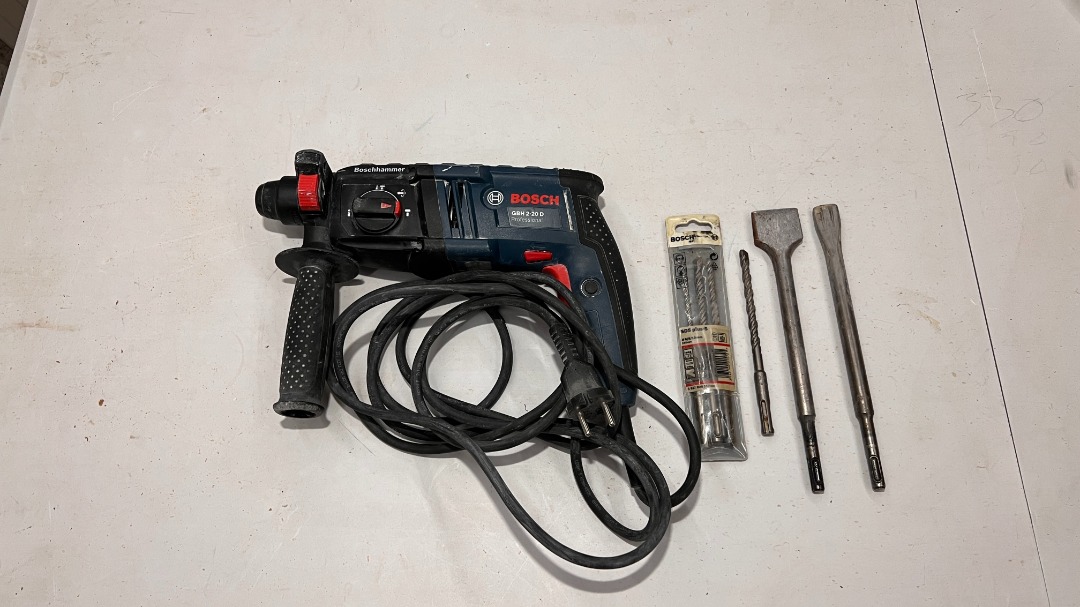 Borrhammare bosch professional (inkl verktyg)