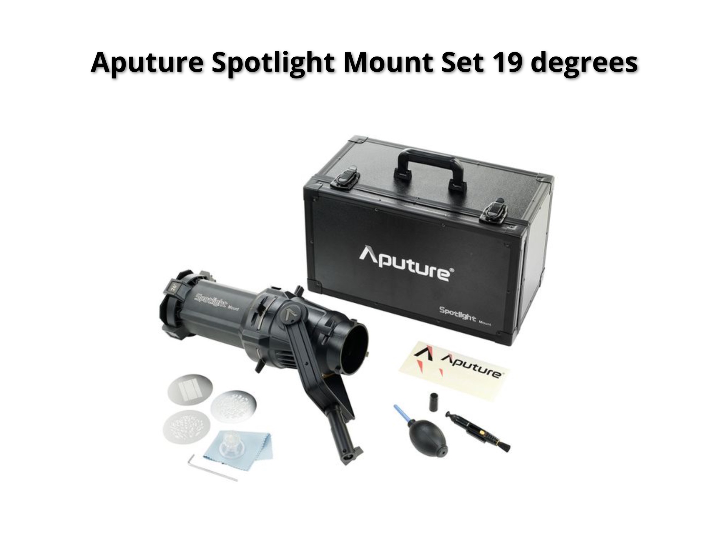 Aputure spotlight mount 19° lens