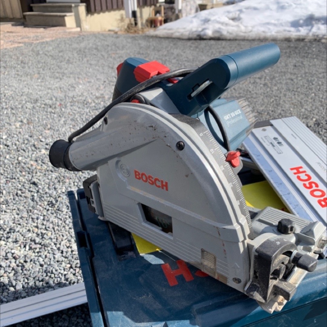Bosch gkt 55 gce dykksag med førinskinne 