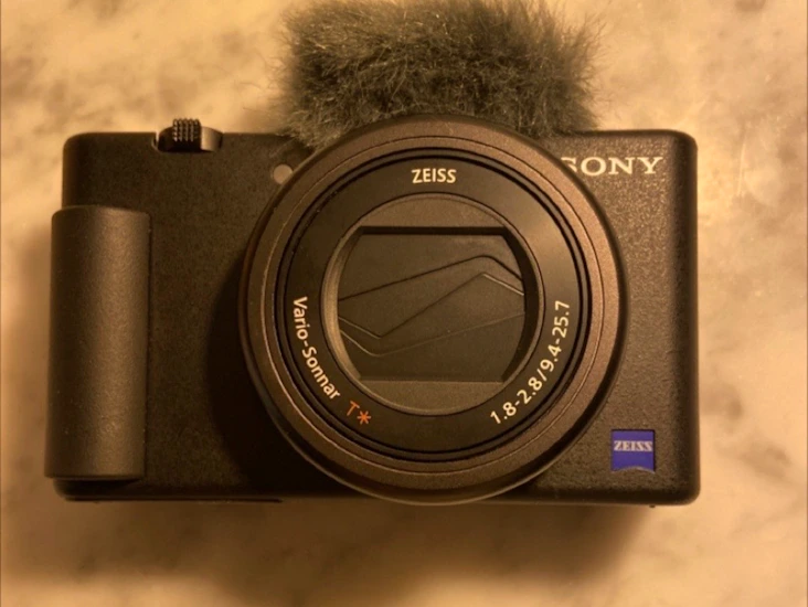 Kompaktkamera live vlogg & foto