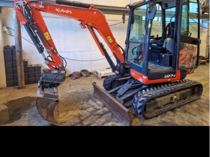 Kubota u 27-4 / gravemaskin / minigraver