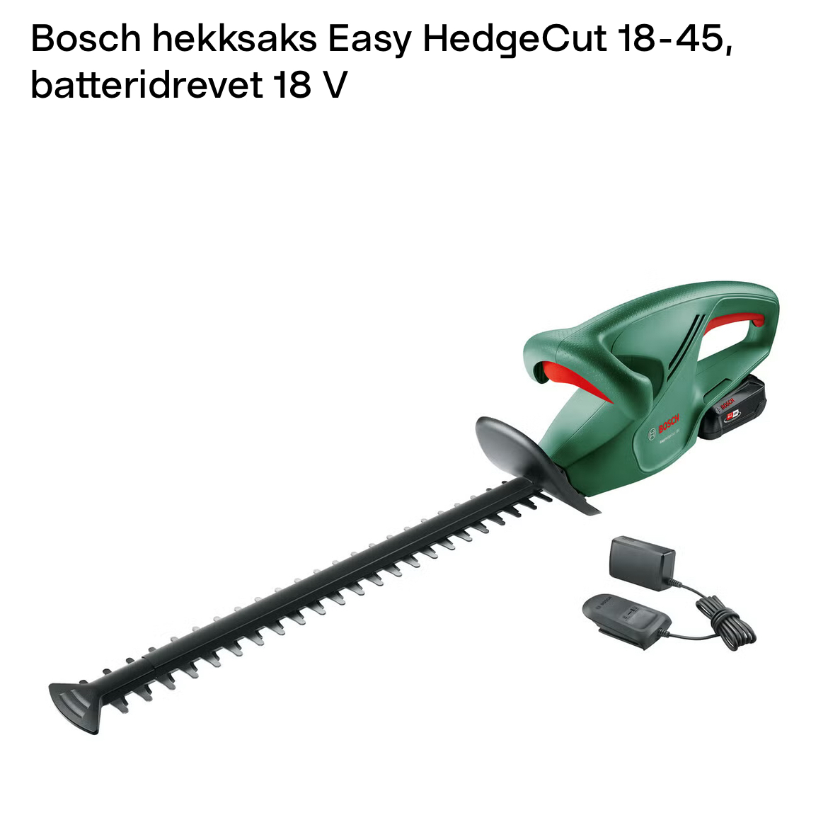 Bosch batteridrevet hekksaks