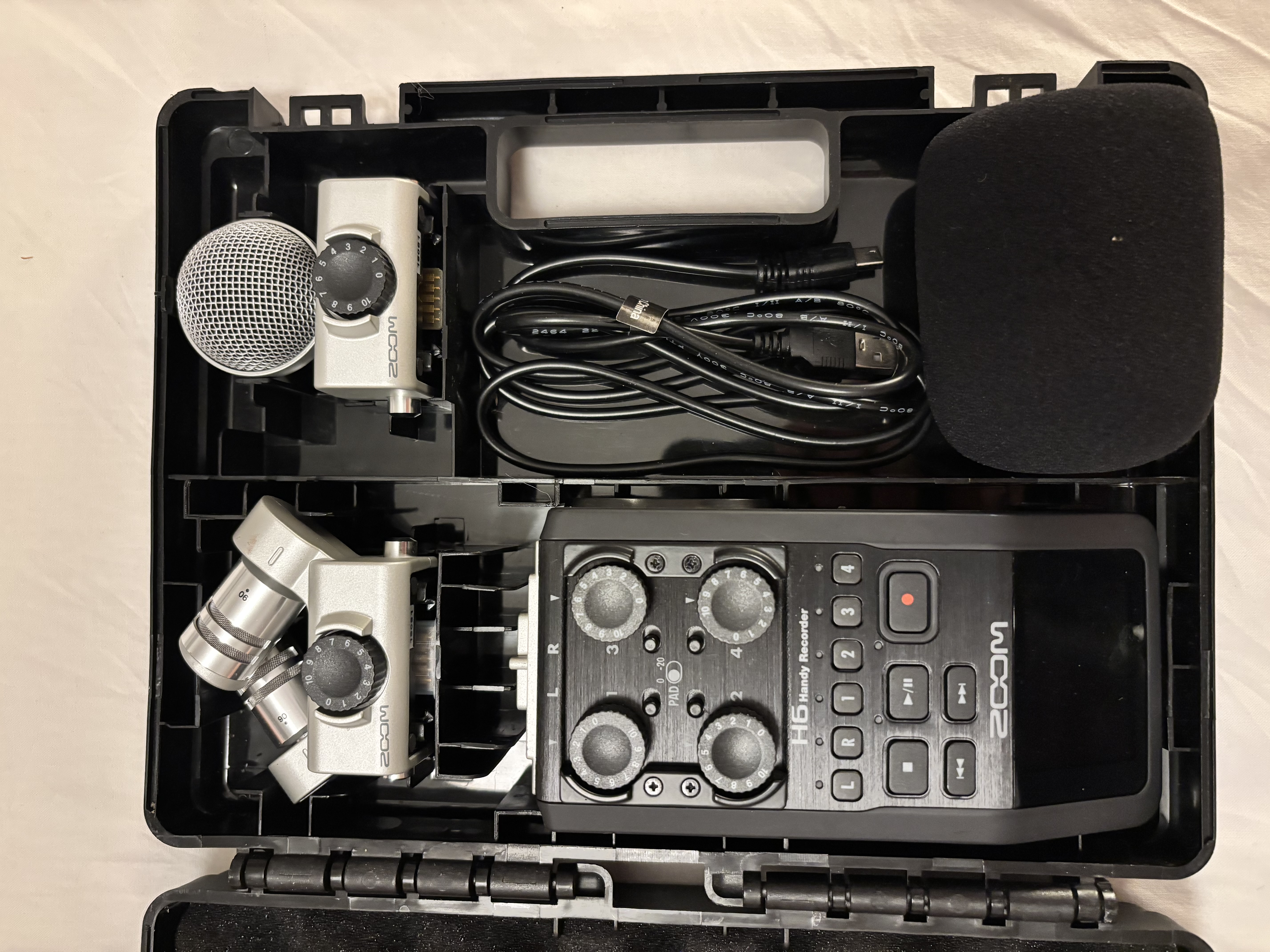 Zoom h6 handy recorder kit