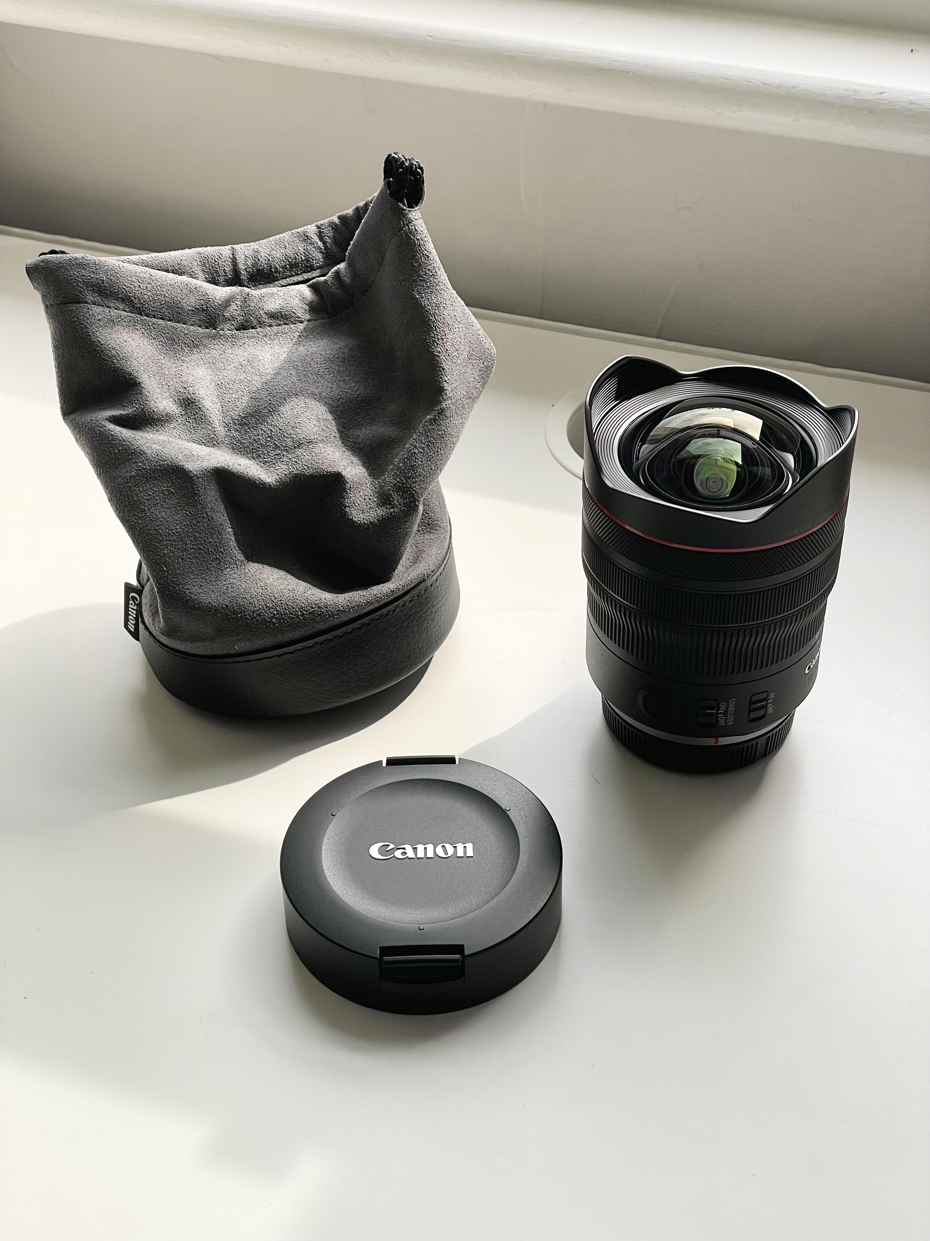 Canon rf 10-20mm f4 l is stm lens