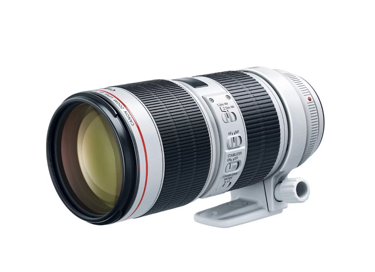 Canon 70 - 200 mm iii 2.8 f lens