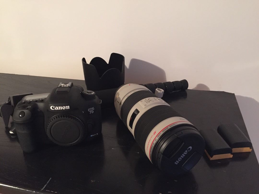Ultimata actionkamera: canon eos 7d mark ii