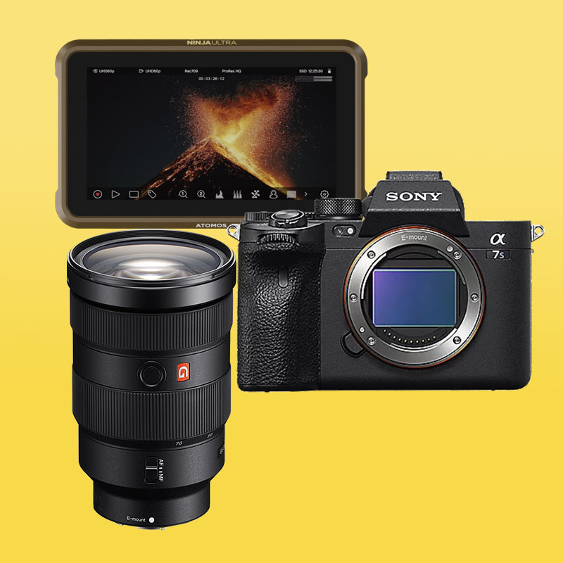 Sony a7siii (a7s3) + atomos ninja ultra + sony 24-70mm f2.8