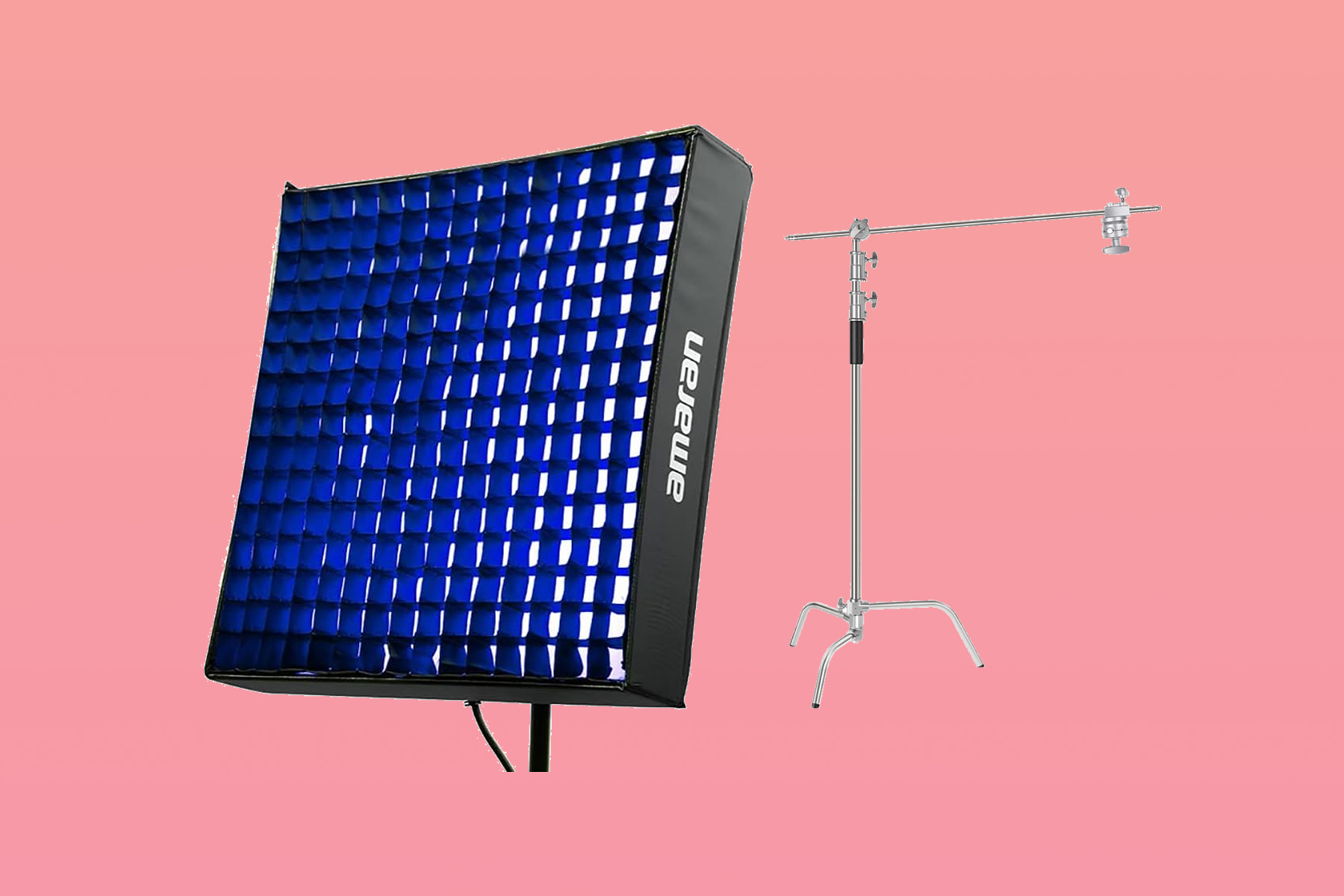 Amaran f22c rgbww led mat + c stand