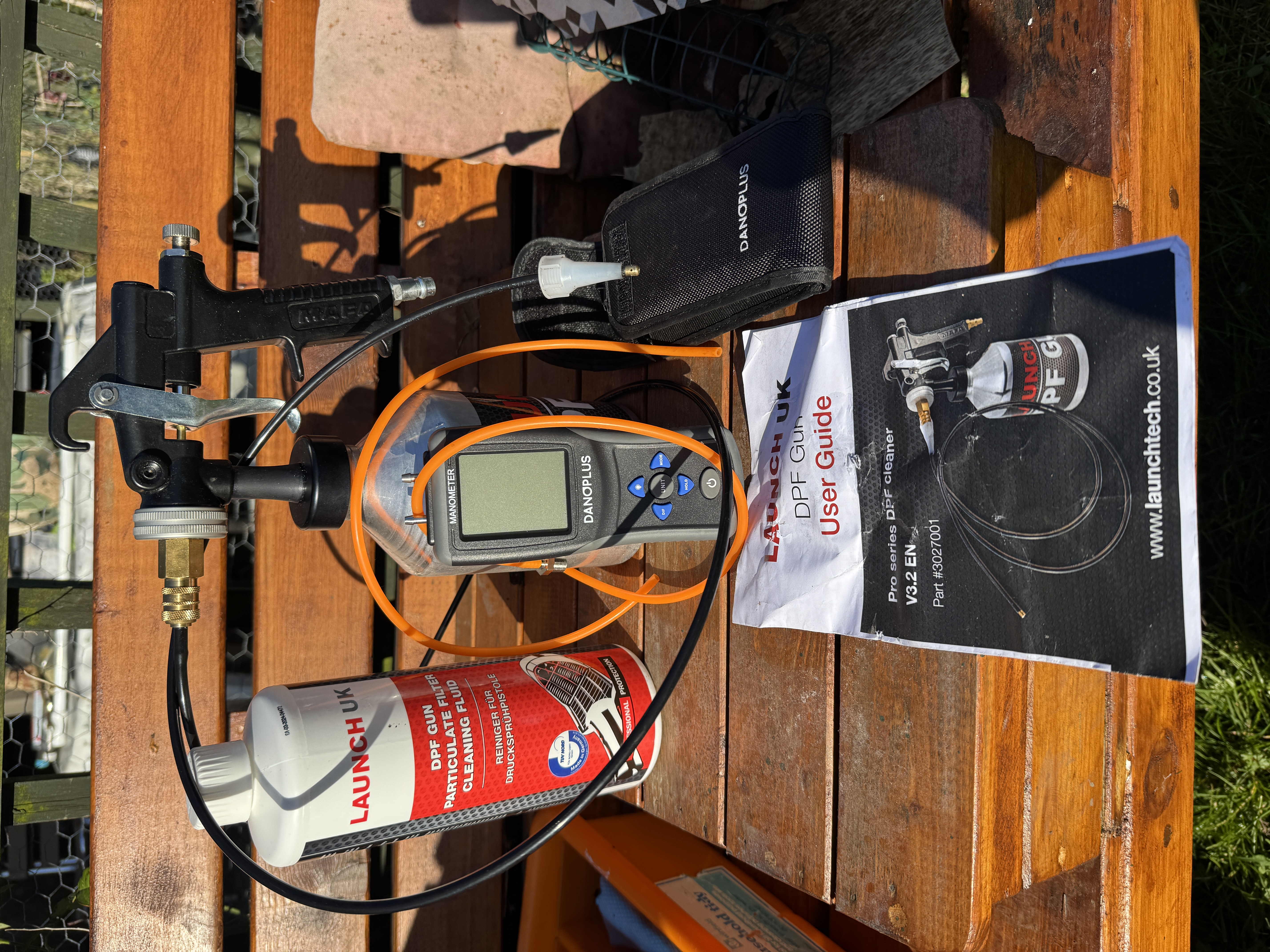 Dpf cleaning kit 