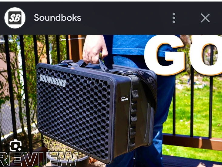 Soundboks go batteridriven partyhögtalare