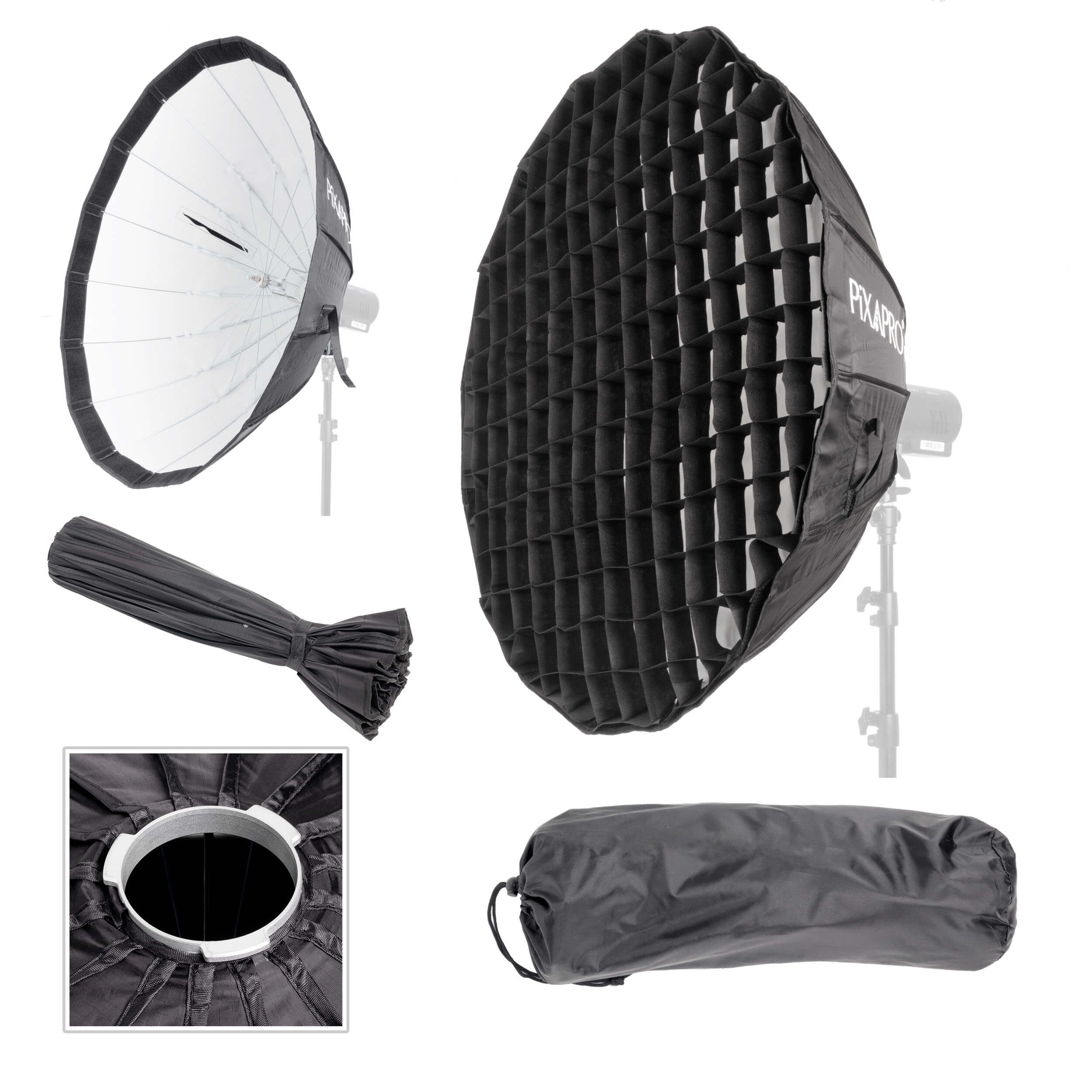 Godox ad-s85w 85cm (33.5") portable deep parabolic softbox 