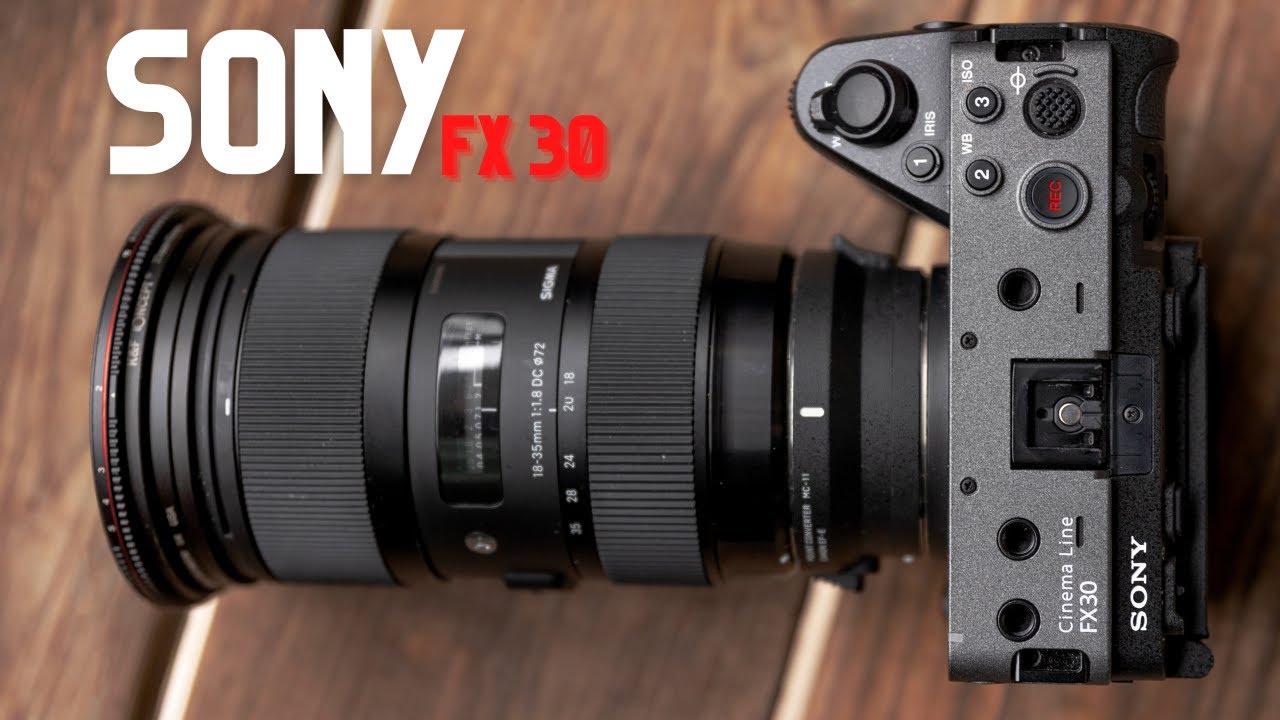 Sony fx30 with sigma art 18-35mm 