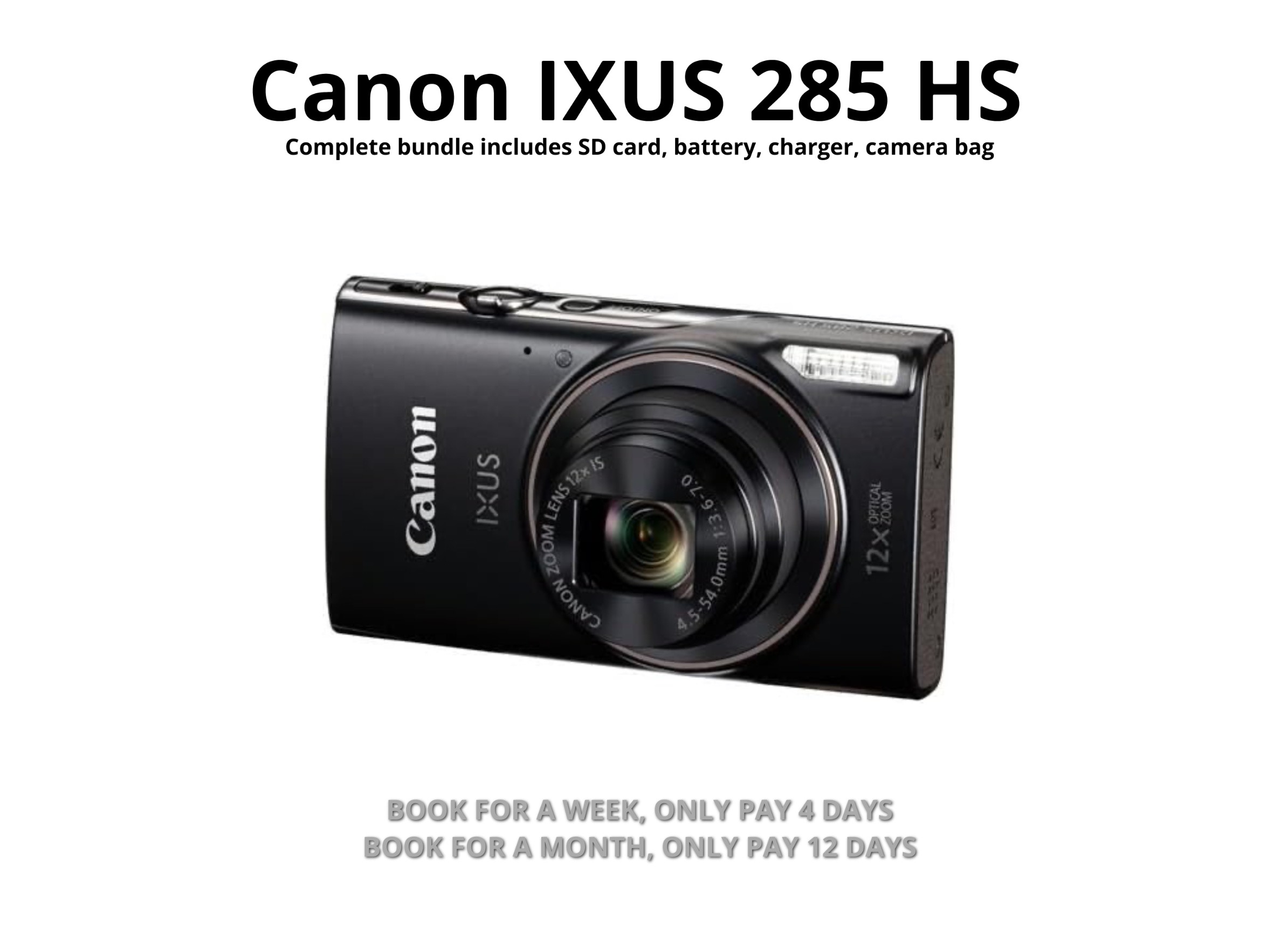 Canon ixus 285 hs